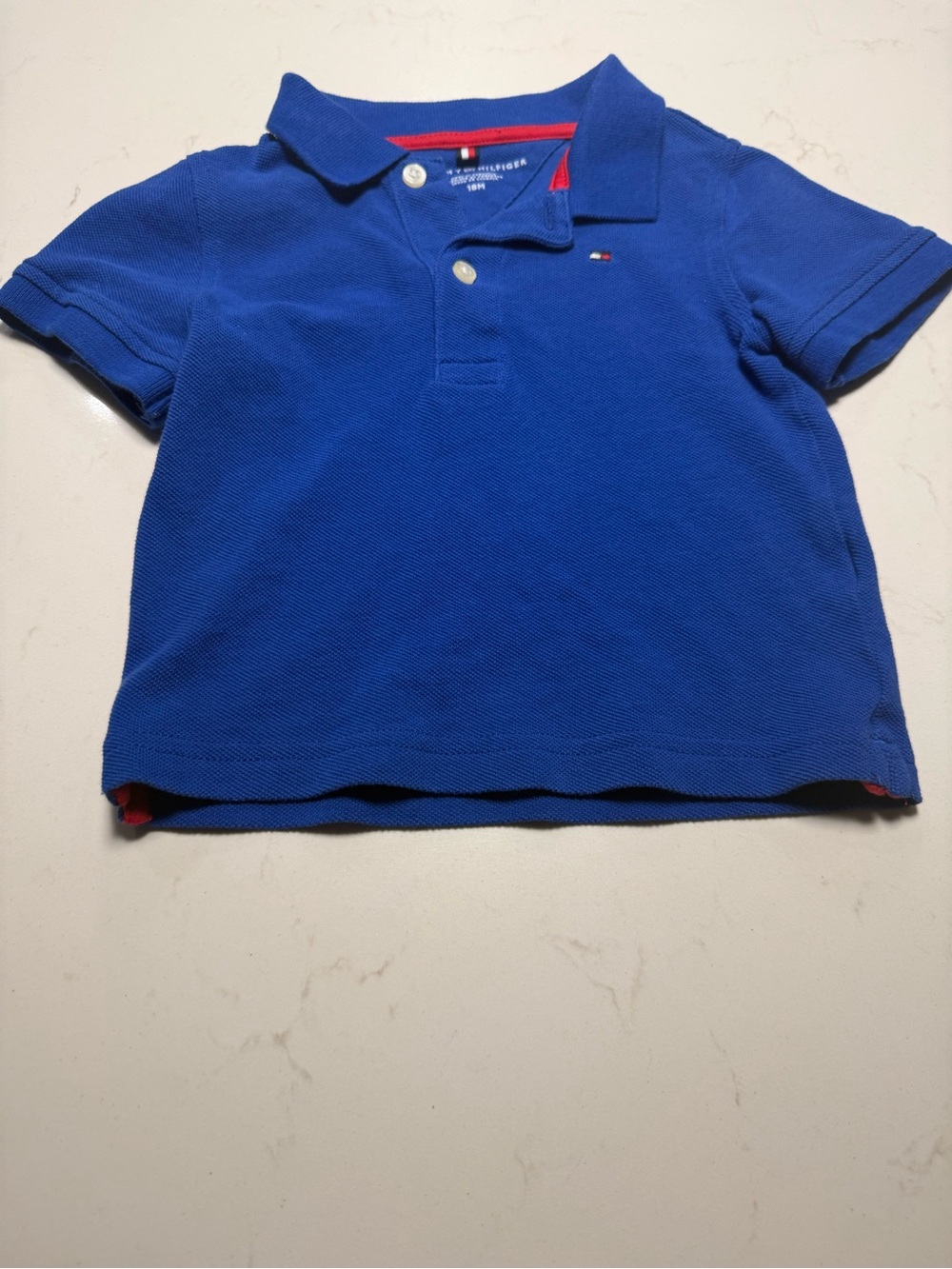 Tommy Hilfiger Royal Blue Short-Sleeve Polo